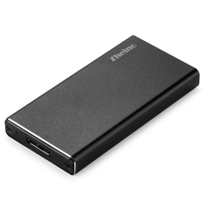 USB3.0 256G External Hard Disk Drive Aluminum Case For Hlaf SSD P3