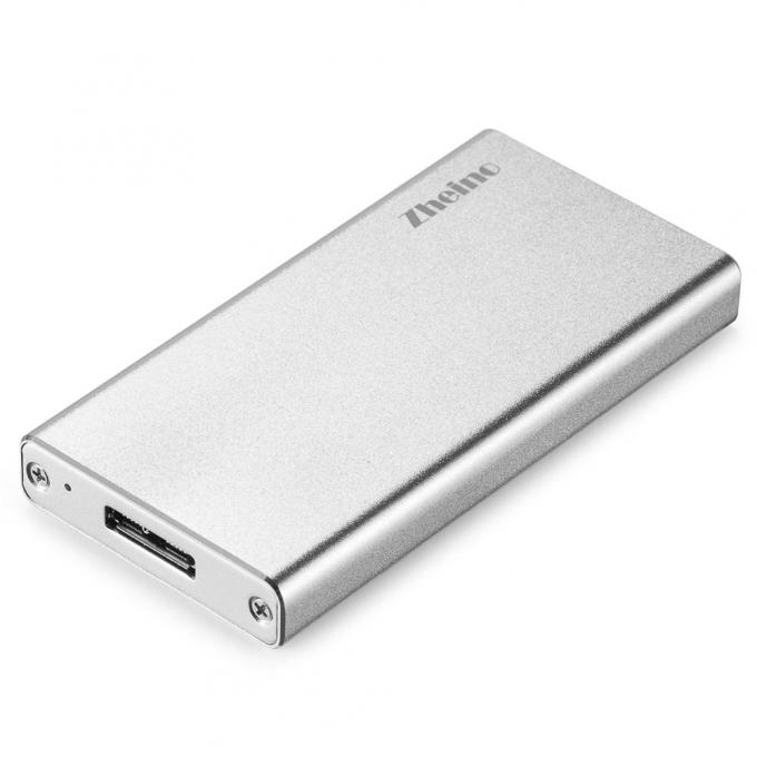 USB3.0 256G External Hard Disk Drive Aluminum Case For Hlaf SSD P3