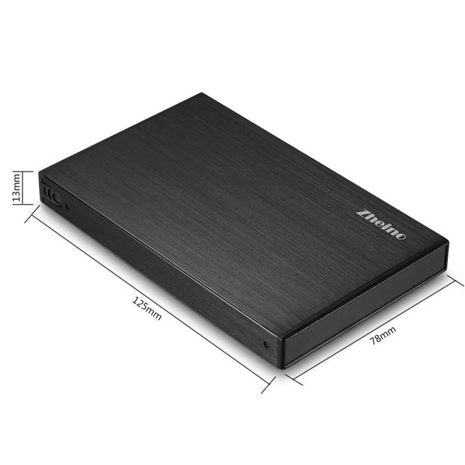 Aluminum External Hard Disk Drive SSD with 2.5 SATA 30GB 60GB